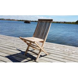 Mondena Teak Cafest med 2 klapstole 