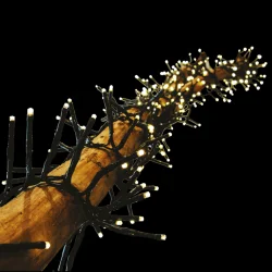 Lavenergi LED lys-klyngekde perfekt til ind-og udendrs brug - vlg lngde og LED antal