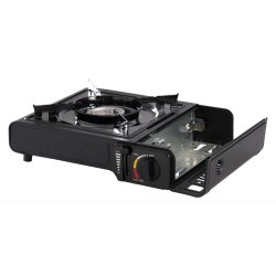 Transportabelt Gas- og kogeblus. inkl. hardcase. "N�dprodukt" - hvis str�mmen slukkes.