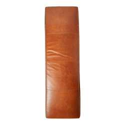 B�nkhynde 140x40x5cm i sort eller cognac b�ffell�der - v�lg farve