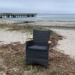 Antracit/gold teak kombi cafst