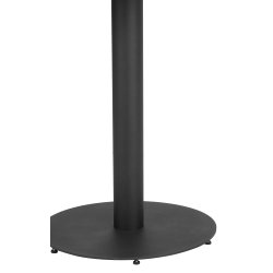 Hector Cafebord str.  70 cm i gr fiberbeton m/alu stel. Vedligeholdelsesfrit.