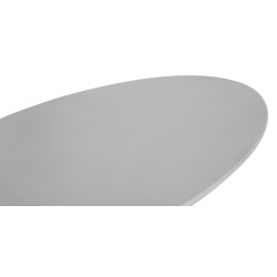 Hector Cafebord str.  70 cm i gr fiberbeton m/alu stel. Vedligeholdelsesfrit.