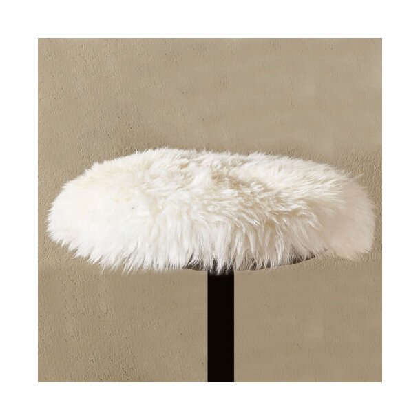 gte lammeskind fra new Zealand - diameter: 34 cm. - vlg farve: