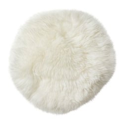 gte lammeskind fra new Zealand - diameter: 34 cm. - vlg farve: