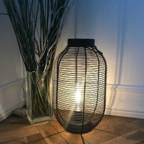 Udendrs lampe H38 cm til batteri