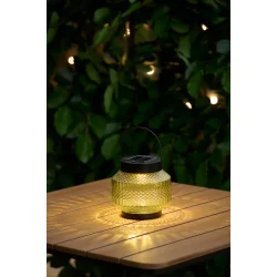 Solar lanterne �15 cm � LED lanterne med solcelle til terrasse og have