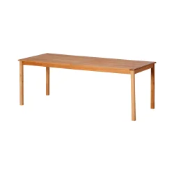 Leah Havem�bels�t med 6 Massive Teakstole &amp; Teakbord 210 cm