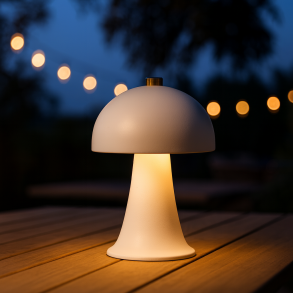 Mini lampe genopladelig LED og med touch funktion. Hjde14,2 cm. model: Da'Core vlg farve:
