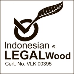 Lombok Silver Teak Stabelstol