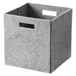 Hyldeboks - Lysegr Filt