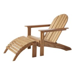 Amerikansk Dkstol - Teak model Adirondack