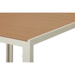 OUTFIT Havebord 90�90 cm � Aluminium &amp; Nonwood - f�s i flere farver