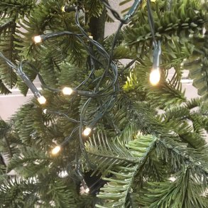 LED lavenergi lyskde med batteriboks til indendrs og udendrs brug - Vlg strrelse