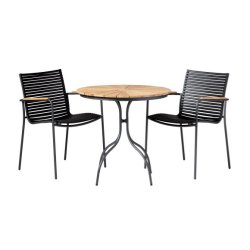 Parma classic cafst med 2 stol - vlg bord og stolens farve