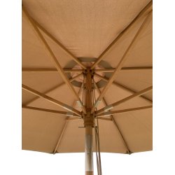 Parasoll str. 3x3 meter -  Vlj frg - Vattentt + Dug har UV30+ solskydd. Modell: Nice