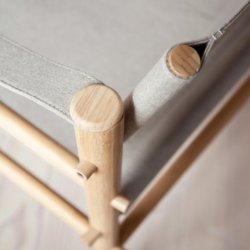 Noble safaristol - melerad canvas