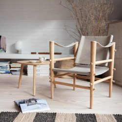 Noble safaristol - melerad canvas