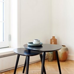 Noble insttningsbord svarta, 2 st.