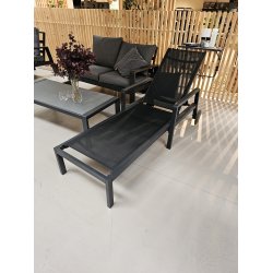 Solvagn inkl. dyna, armstd och justerbar rygg - vlj frg p dynan