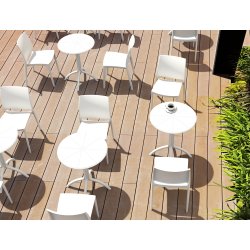 Ocepus cafbord - Hvid