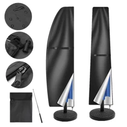 KMPE og sort parasol cover - 240cm. Passer ogs til HNGEPARASOL. beskyttelsen af din parasol!