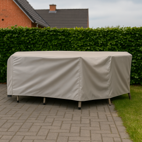 Grt polyester overtrk til dit firkantede havembelst - vlg strrelse: Model: Karin