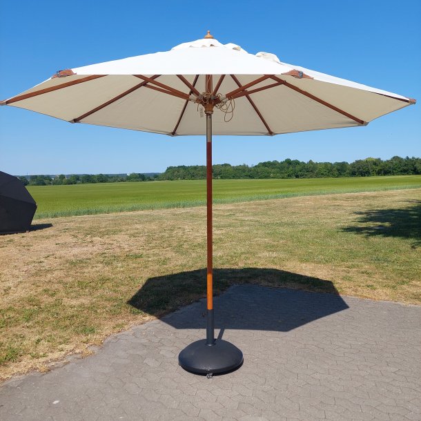 Palermo Parasoll storlek 3,3 meter - Frg stng: TEAK LOOK