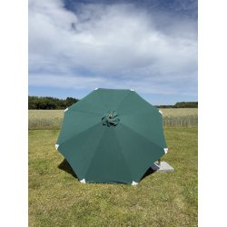 100 % vandtt Parasol m/2-delt stok. : 3M.  Vlg farve + Dug har UV30+ solbeskyttelse. Model: Nice