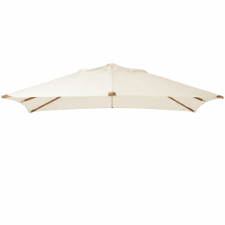 Slidst�rk parasoldug 2,5 x 3,5 m - Off-white olefin