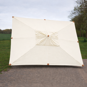 Slidst�rk parasoldug 2,5 x 3,5 m - Off-white olefin