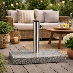 Parasollbas granit 60 kg med hjul - v�lj f�rg