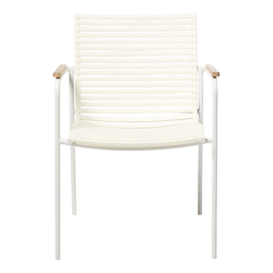 Parma classic st i hvid eller sort alu m/ 6 stole