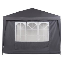 Paviljong med verdrag och brvska (sida kan tillkpas) - Modell: Karl - 3x3M