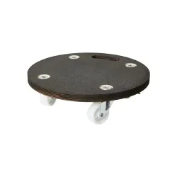 Funktionel og klimavenlig plantevogn i finr og pp med 4 hjul og bremse 30 cm