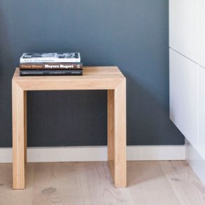 Ribbpall / Sidobord bambu