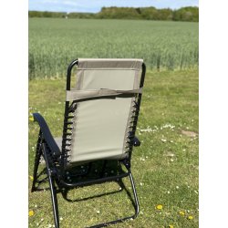 Let foldbar relax havestol med armln og indstillelig ryg - Model Rosa - vlg farve