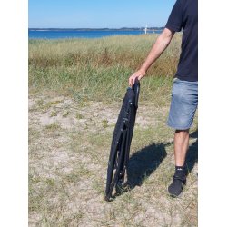 Let foldbar relax havestol med armln og indstillelig ryg - Model Rosa - vlg farve