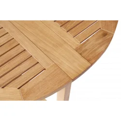 Butterflybord st med 4 stole i gylden teak. MODERNE HAVEMBELST I FREMRAGENDE KVALITET!!