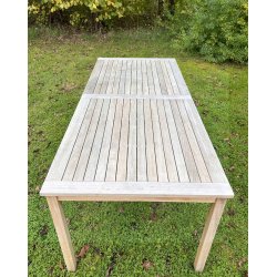 (DEMO) Oxford havembelst i gyldenbrunt goldteaktr med 4 stole 