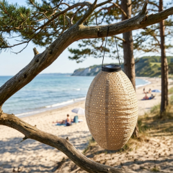 Dacore Solcelle Lanterne 22 x 32 cm - Hyggelig belysning til haven - Flere farver!