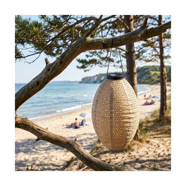 Dacore Solcelle Lanterne 22 x 32 cm - Hyggelig belysning til haven - Flere farver!