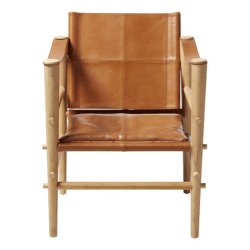 del tunn sittdyna i lder, brun