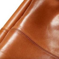 del tunn sittdyna i lder, brun