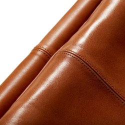 del tunn sittdyna i lder, brun