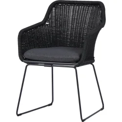 Mikkeline Haves�t - Stilrent havem�bels�t med rummeligt 200 cm Durafit-havebord og 6 havestole med all-weather hynder