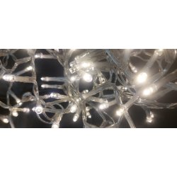 LED Snake lavenergi lyskde med adapter til inden- og udendrsbrug - Vlg ledningsfarve og strrelse