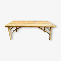 Bambu loungebord rektangulrt 4-6 personer -140x70x43 - Cairo