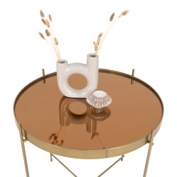 Soffbord i glas i modellen Venezia - Vlj frg