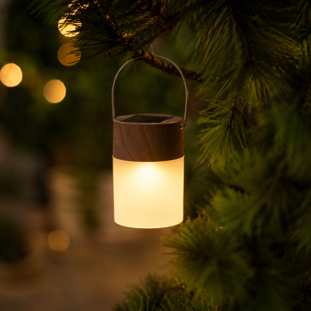 Solcellelampe med oph�ng � �6,2 � H14,5 cm